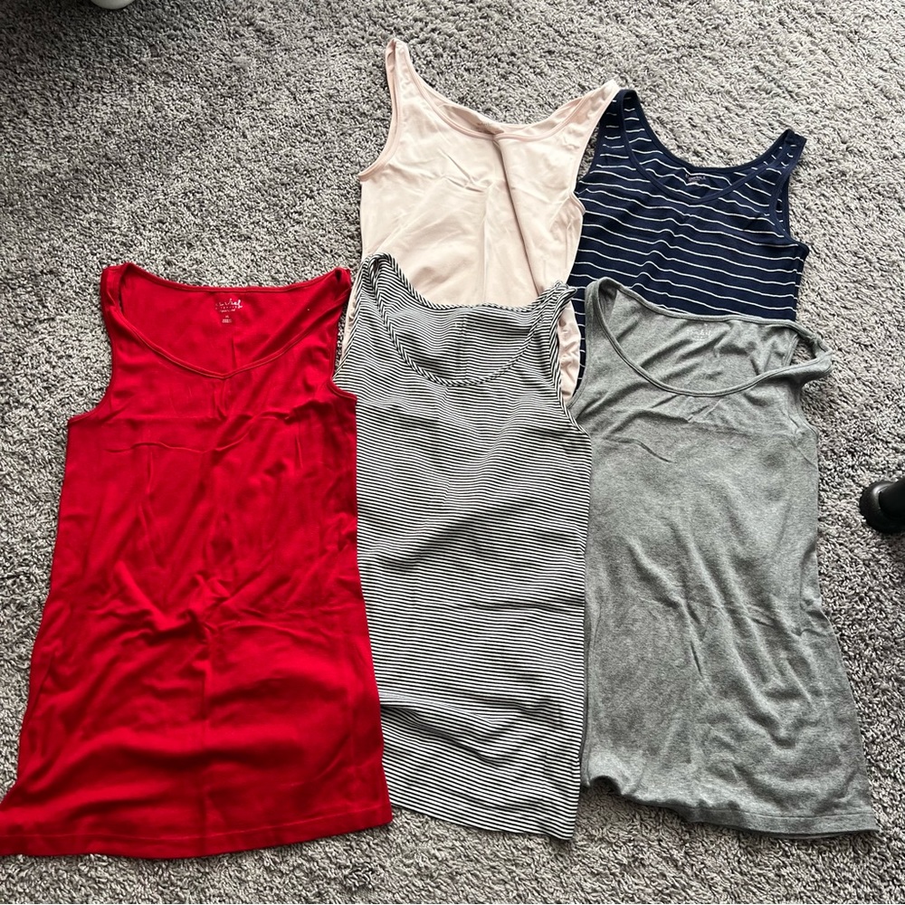 5 L/XL Maternity Tank Tops